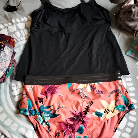 jcp plus size bathing suits